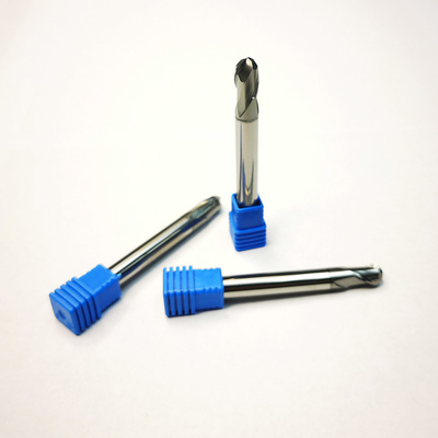 St solide de Mills Hrc 65 d'extrémité de nez de boule des cannelures D8R4 du carbure de tungstène 2