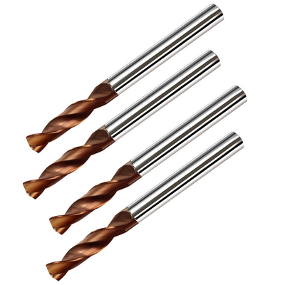 Peu de perceuse solide de carbure des cannelures 8mm du carbure de tungstène 2 pour l'acier