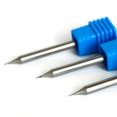 Extrémité micro 0.6mm carrée solide Mills Straight Shank