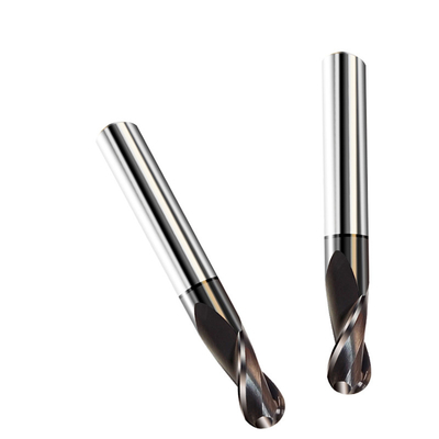 longue extrémité Mills For Steel de nez de boule des fraises en bout de jambe de 10mm R5