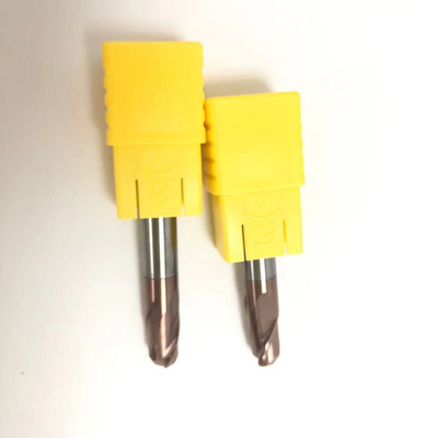 4 acier de Mills For Steel For Hardened d'extrémité de carbure de tungstène de la cannelure D8