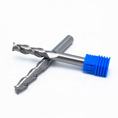 Fraise en bout de portée du carbure de tungstène longue 20mm sans revêtement pour l'aluminium