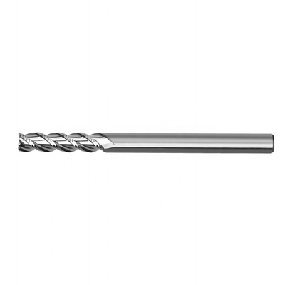 2 extrémité Mills Without Coating For Aluminum de carbure de tungstène des cannelures D8