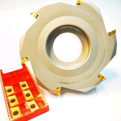 tête de coupeur d'alliage de tête de coupeur de fraisage de 125mm pour le modèle APKT d'insertions
