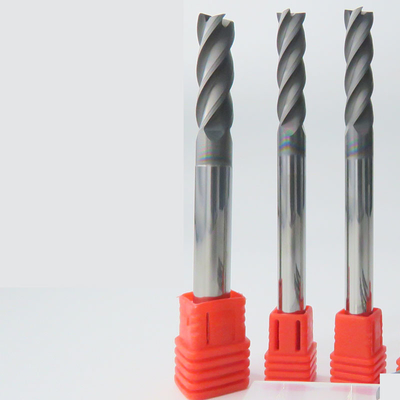 Spécifications d'extrémité solide Mills For Graphite de rayon de coin de carbure de tungstène