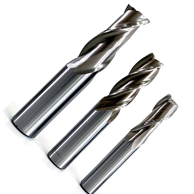 extrémité solide Mills For Aluminum de carbure de tungstène de 8mm