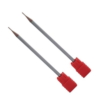 2mm longue extrémité solide Mills Nano Coated For Steel de jambe