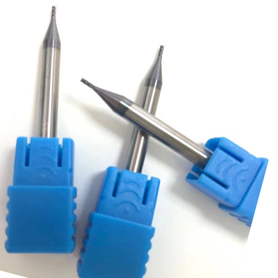 2 acier solide de Mills For Steel For Hardened d'extrémité de carbure de tungstène de la cannelure D0.6