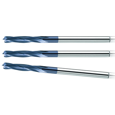 2 extrémité faisante le coin Mills Hrc de rayon de la fraise en bout de carbure des cannelures 4mm R0.5 65 SX