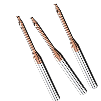 Fraise en bout carrée extra-longue de nez des cannelures 2mm du cou 2 Hrc65 SX