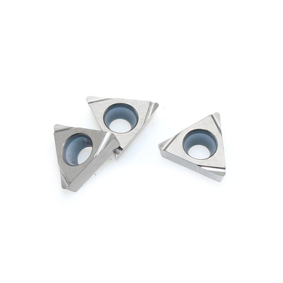 L'outil indexable de tour de cermet insère TPGH 160404 R/L S pour l'acier tournant